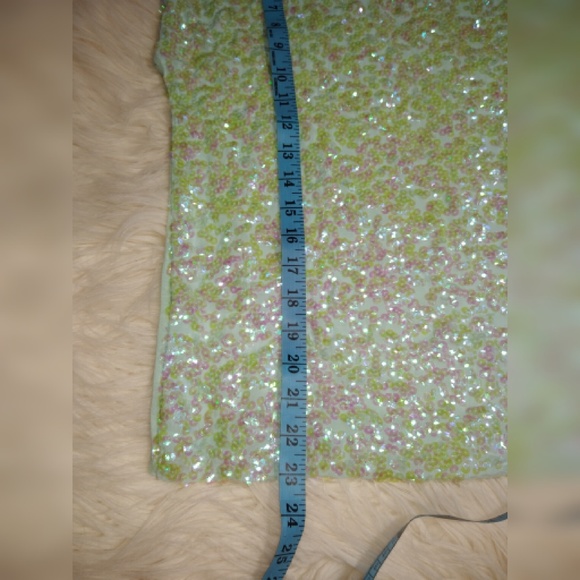Worthington iridicent sequined top PXL - Picture 5 of 6